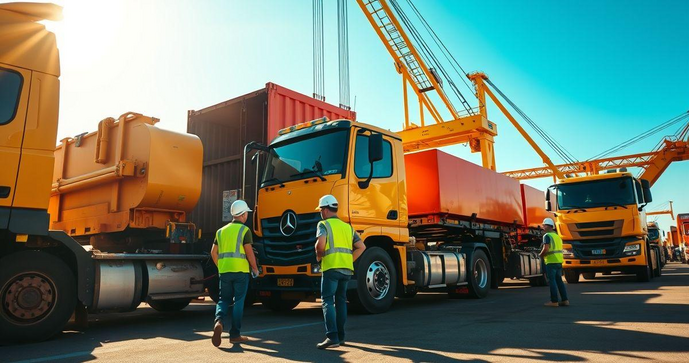 Transporte de Máquinas Pesadas de Forma Segura